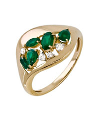 1-4609-001 Кольцо Au 585