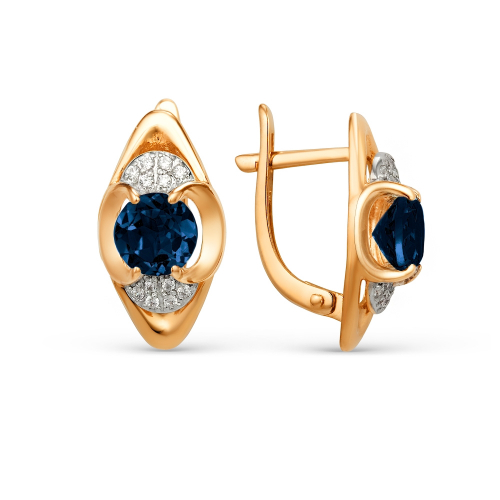 21802309 Серьги Au 585