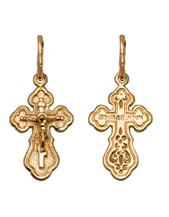 4-0119-000 Крест Au 585