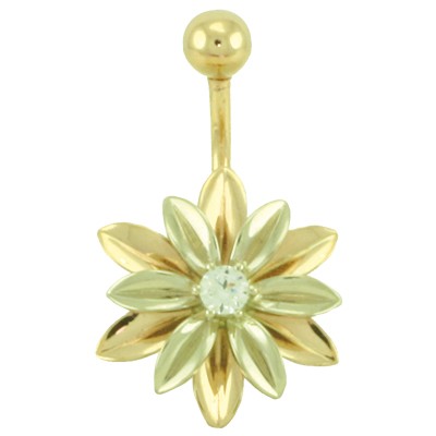 80-0021 Пирсинг в пупок Au 585