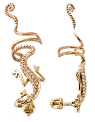 2-2268-001 Серьги каффы Au 585