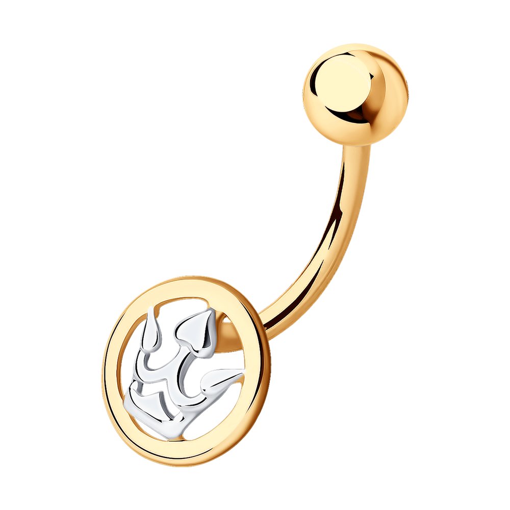 060206 Пирсинг в пупок Au 585