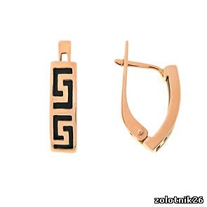 2224 Серьги Au 585