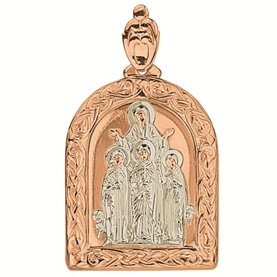 320157Б Подвеска Икона Au 585