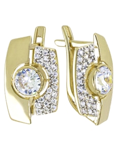 2-4013-001 Серьги Au 585