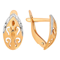 08-1571 Серьги Au 585