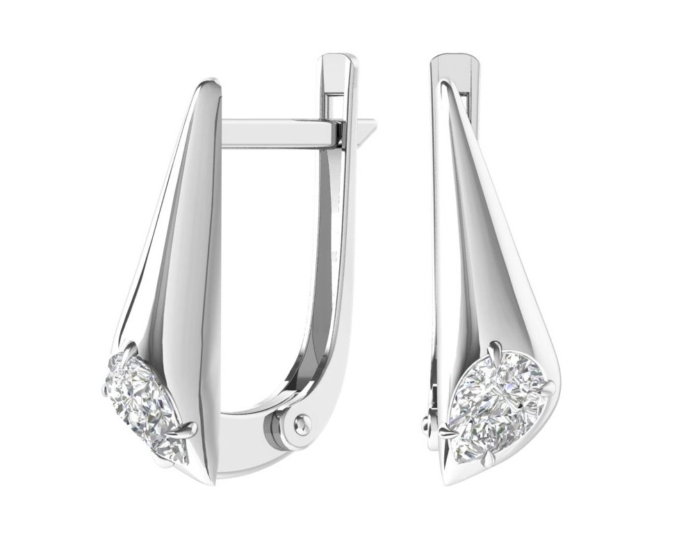 2101514-00775 Серьги Ag 925