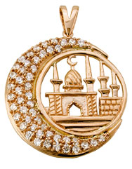 3-0126-001 Подвеска Мусульманская Au 585