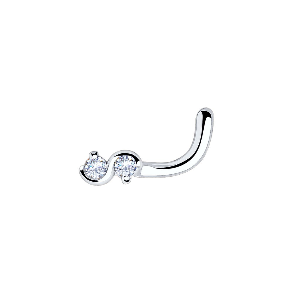 94060027 Пирсинг в нос Ag 925