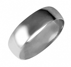 80005 Кольцо обручальное Ag 925