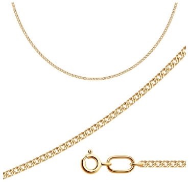 8070154П Цепь Au 585