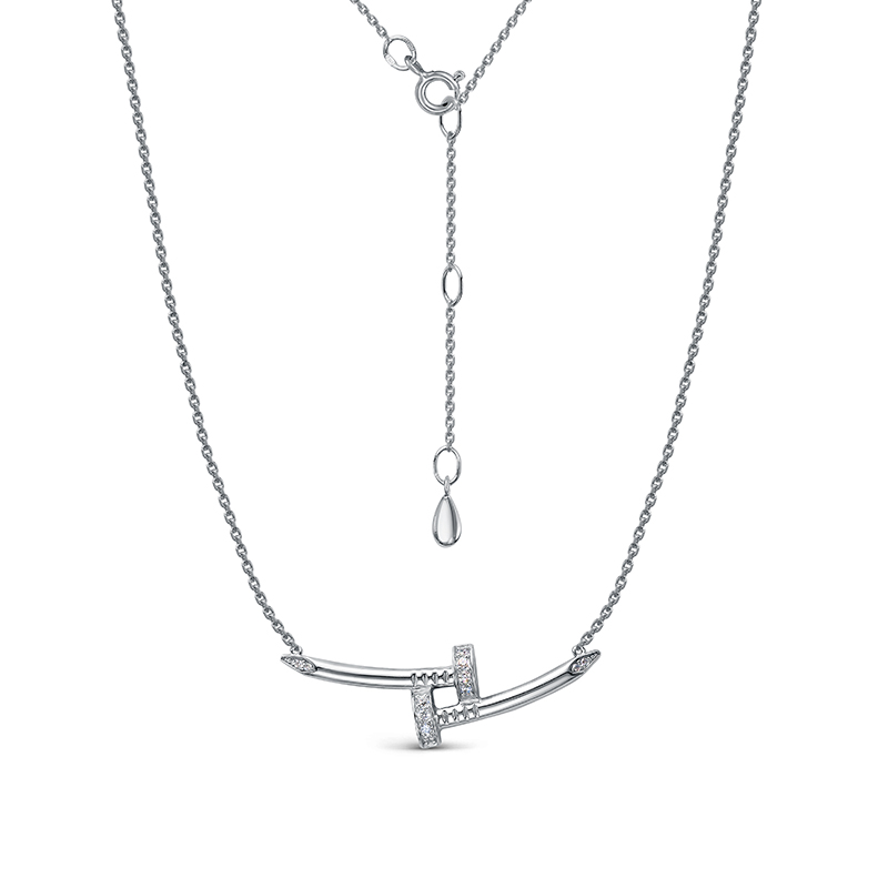 с0706860 Колье Ag 925