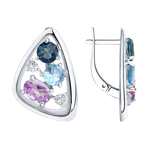 94-320-00658-1 Серьги Ag 925