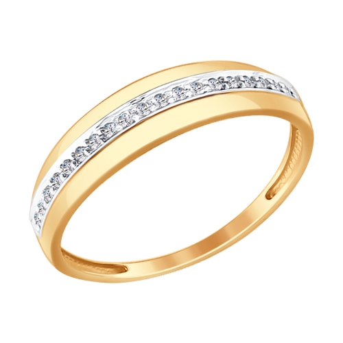 1011549 Кольцо Au 585