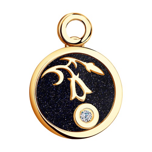 1030451 Подвеска Au 585