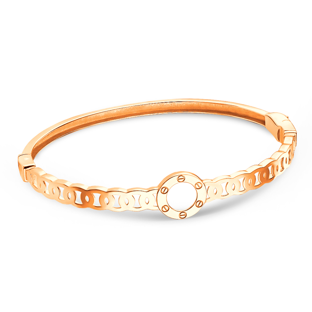 бр5009 Браслет обруч Au 585