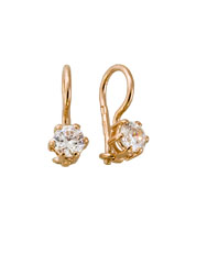 2-0616-001 Серьги Au 585