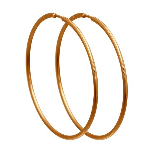 140003 Серьги-конго Au 585