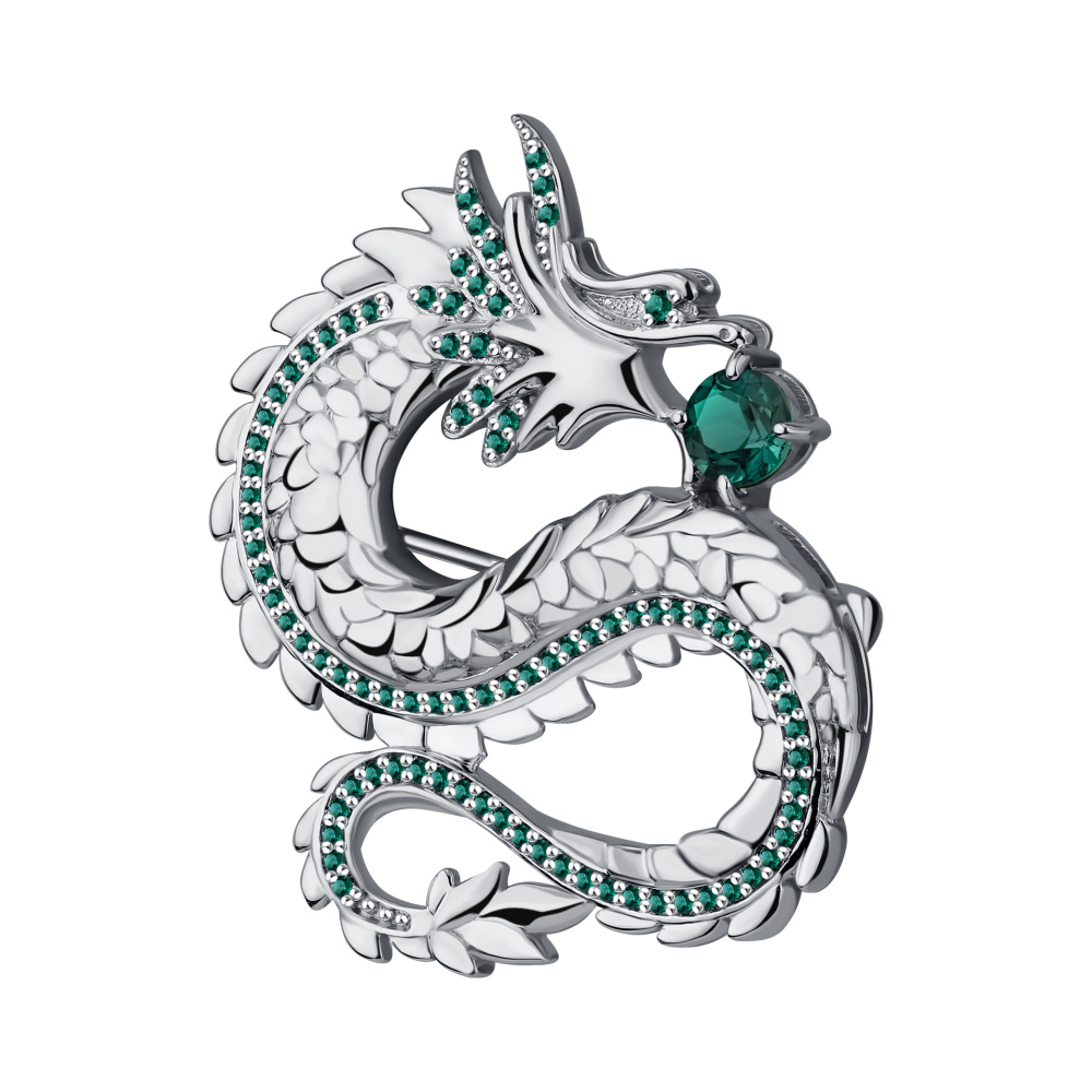 60-72-0003-15227 Брошь Ag 925