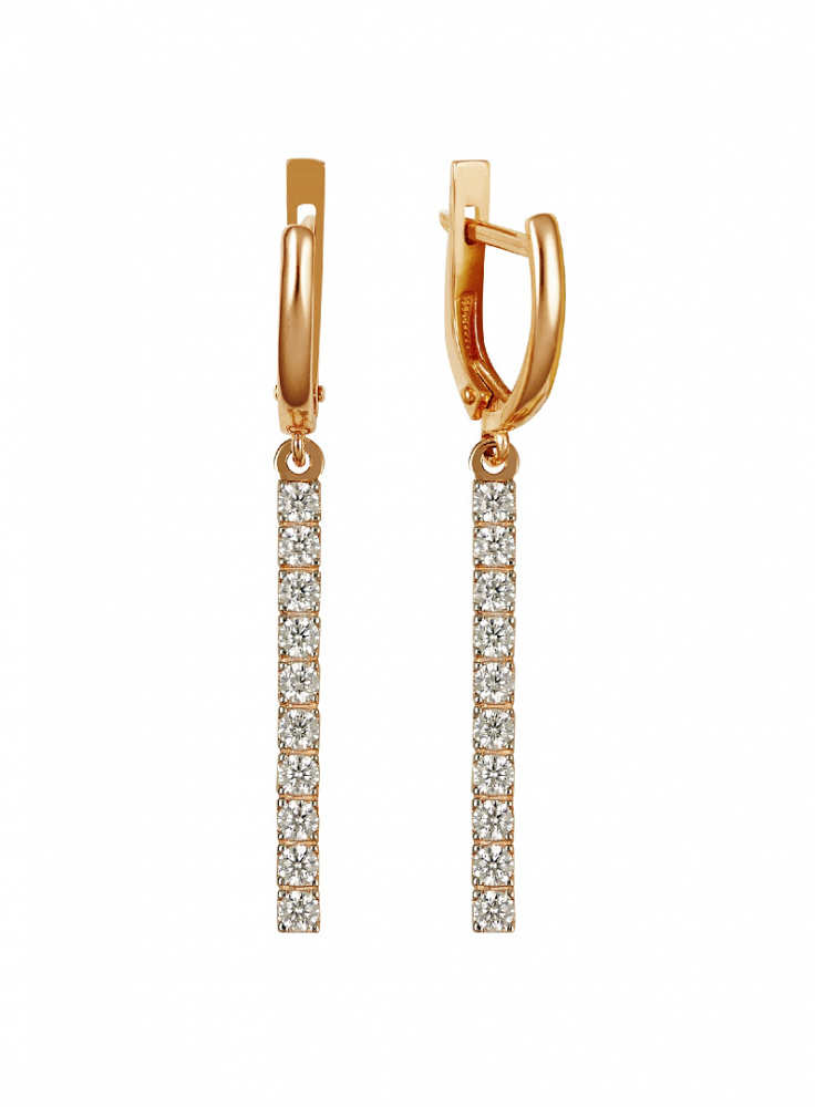 73218 Серьги Au 585