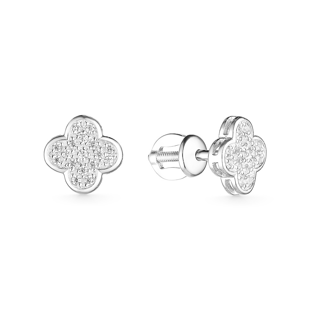 40275800-1 Серьги пусеты Au 585