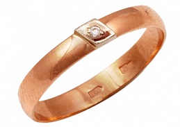 70703 Кольцо обручальное Au 585