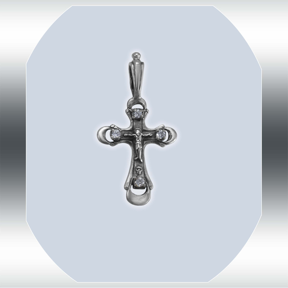 440 Крест Ag 925