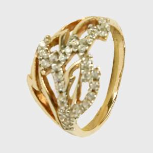 к210 Кольцо Au 585