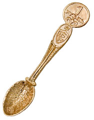 3-1050-000 Ложка оберег Ag 925