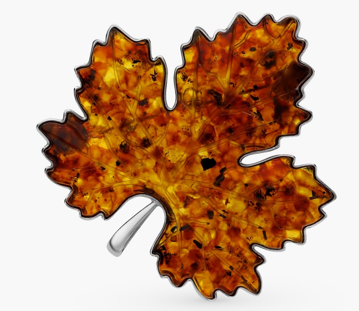 927041146aa Брошь Ag 925