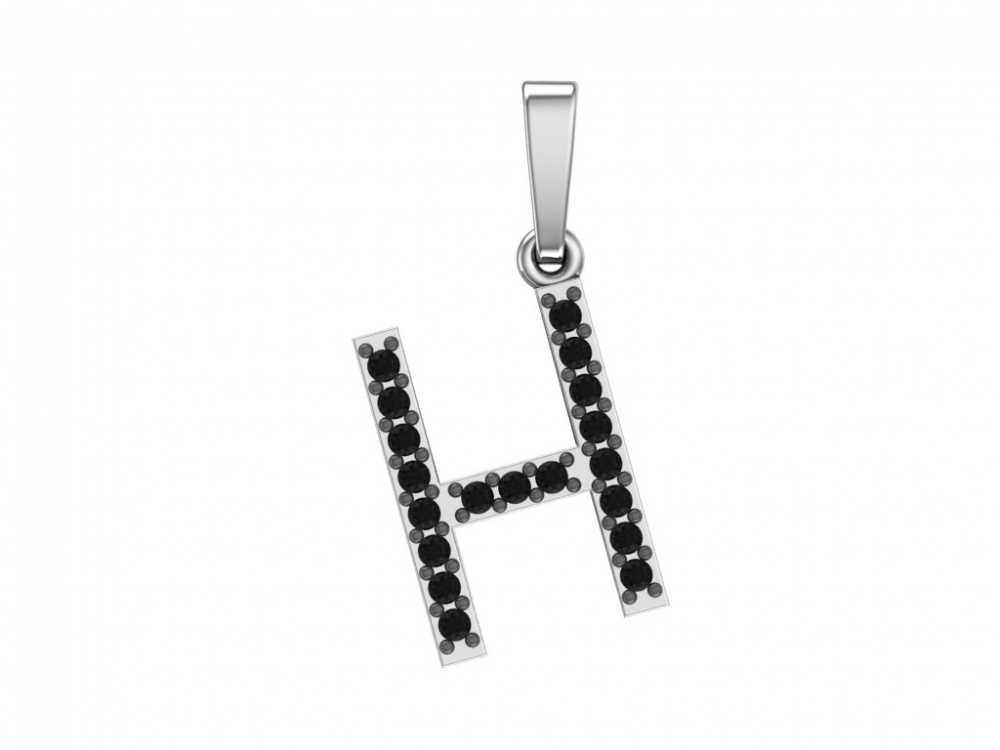 0400543-00205 Подвеска буква Ag 925