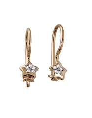 2-3202-001 Серьги Au 585