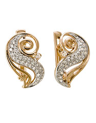 2-1411-001 Серьги Ag 925