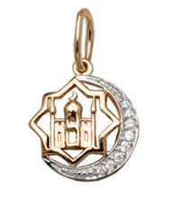 3-1095-001 Подвеска Мусульманская Au 585