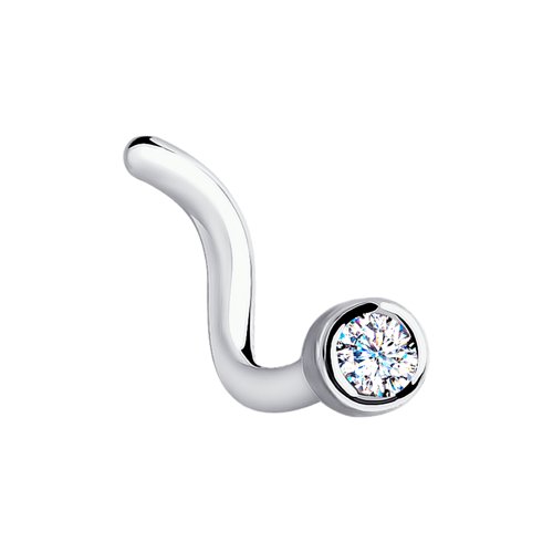 1060008 Пирсинг в нос Au 585