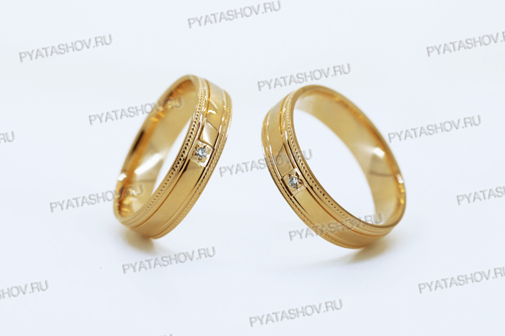 512457(5) Кольцо обручальное Au 585