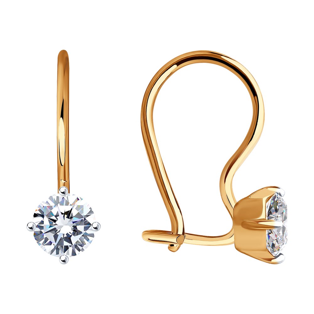 026946 Серьги Au 585