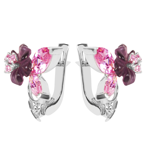 2205фрр Серьги Ag 925