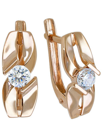 2-4343-001 Серьги Au 585