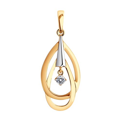 036078 Подвеска Au 585