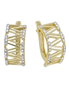 2-3944-001 Серьги Au 585