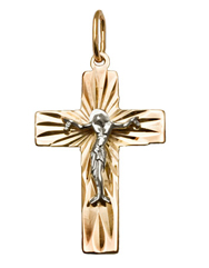 4-0802-010 Крест Au 585