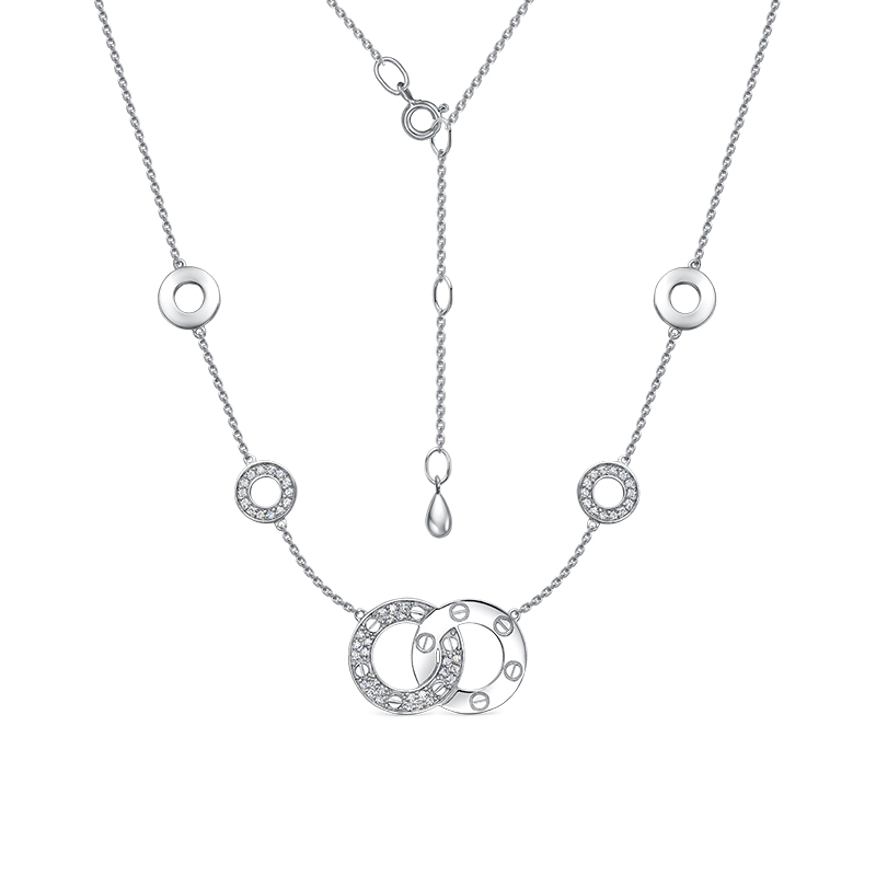 с0706832 Колье Ag 925