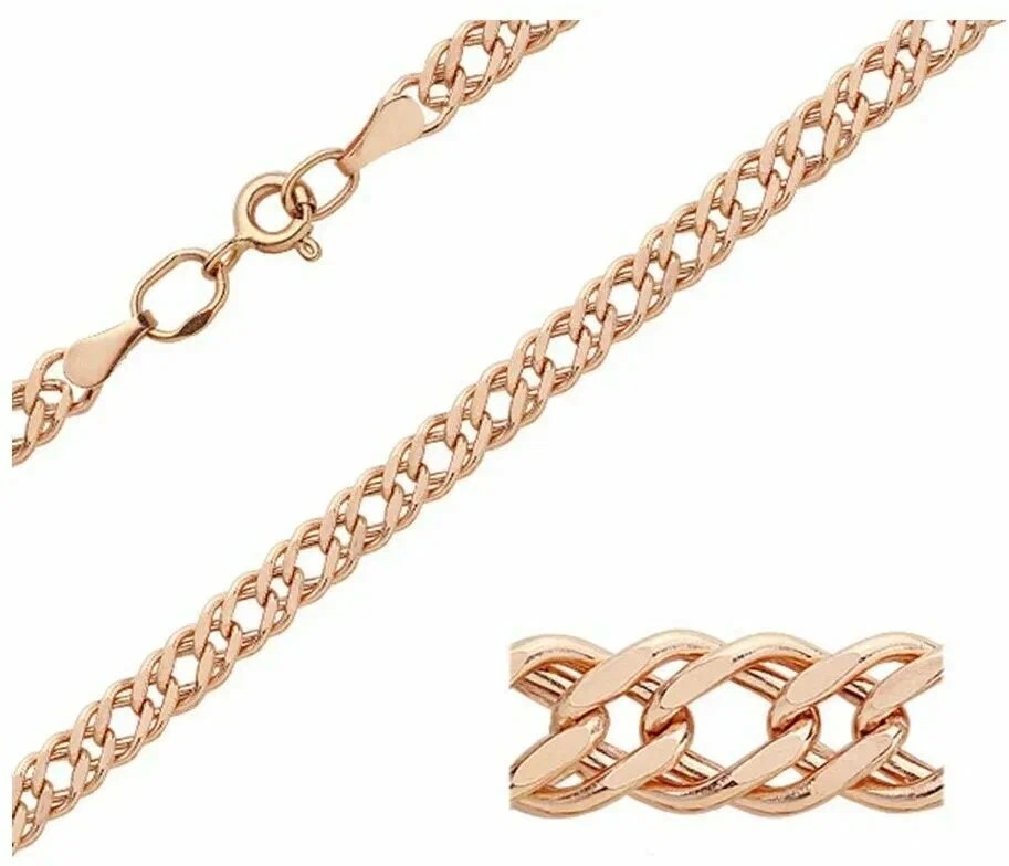 8060154лит Цепь Au 585