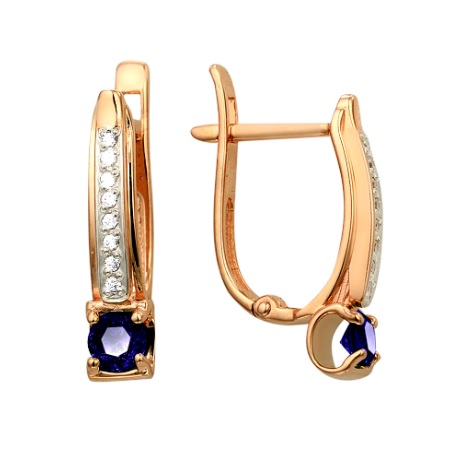 22048400 Серьги Au 585