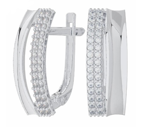 2101547-00775 Серьги Ag 925