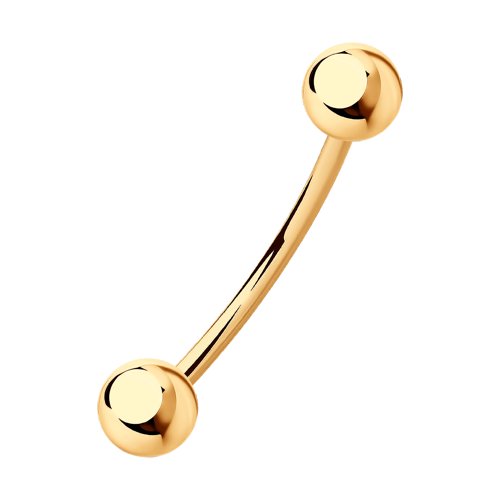 060054 Пирсинг в бровь Au 585