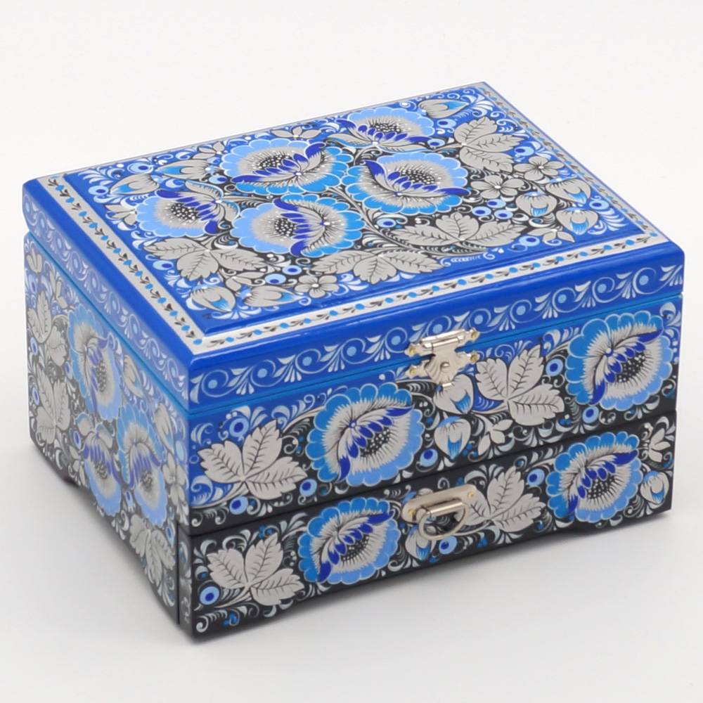 Р59с Шкатулка деревянная