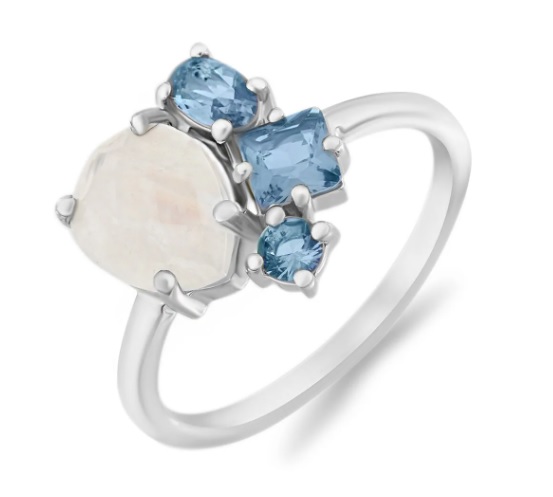 654091 Кольцо Ag 925