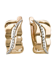 2-3154-001 Серьги Au 585